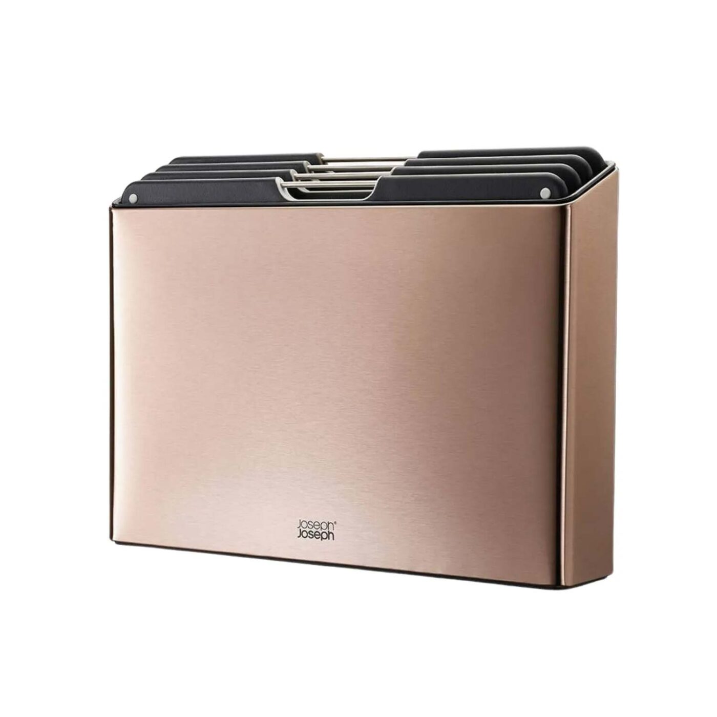 Folio Snijplank Set van 4 Stuks Steel Rose Gold